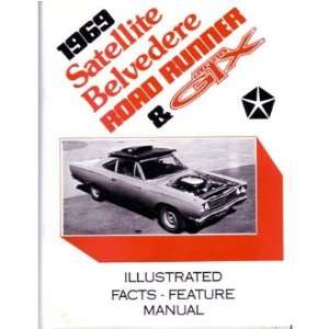 1969 BELVEDERE RR SATELLITE Facts Features Brochure 