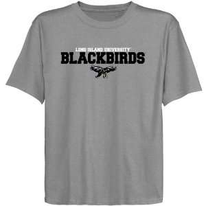  Long Island Blackbirds Youth Ash University Name T shirt 
