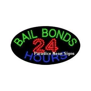 Bail Bonds LED Sign (Oval) 