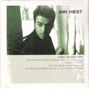  Ari Hest A Solo Acoustic Taste EP 