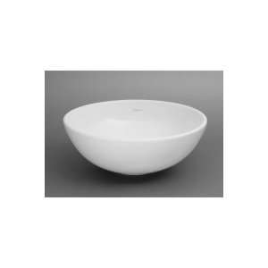  Ronbow Round Ceramic Vessel 200007 WH