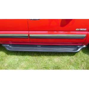 SideEffects Universal Molded ABS Running Boards 55 Universal ABS 