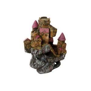  Design Elements Gnome Mountain Top Castle Ornament Sm 9in 