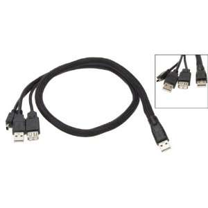  Gino USB to USB Female/Male/5 Pin Splitter Adapter Cable 