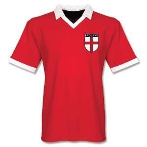  England Retro Shirt   Red