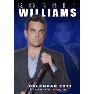  2011 Music Pop Calendars Robbie Williams   12 Month Music 