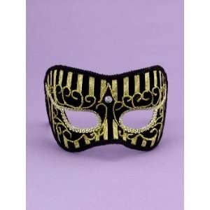  1/2 Mask   Best Ever Gold Stripe Accessory Toys & Games
