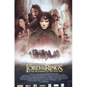  The Lord Of The Rings   Original Belgian Movie Poster 