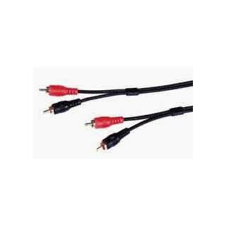   RCA Plugs Each End Stereo Audio Cable 15ft   2PP 2PP 15ST Electronics