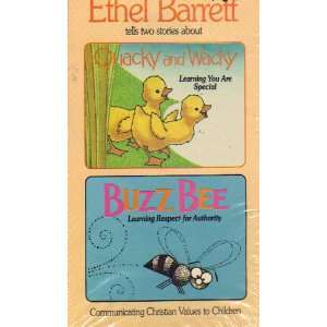 STORIES TO GROW ON by ETHEL BARRETT 2 STORIES  QUACKY AND WACKY/ BUZZ 