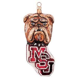  Treasures Mississippi State Bulldogs Glass Ornament 