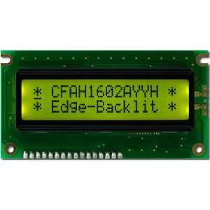  Crystalfontz CFAH1602A YYH JTE 16x2 character LCD display 