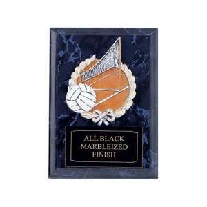  Volleyball Plaques   Colored Resin Theme Plaque VOLLEYBALL 