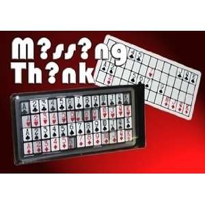  Missing Think   Card / Close Up / Mental / Magic T Toys 