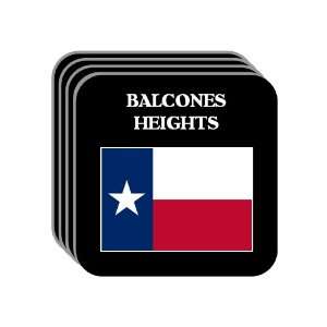  US State Flag   BALCONES HEIGHTS, Texas (TX) Set of 4 Mini 