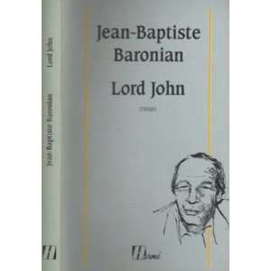  Lord john (9782866650469) Baronian jb Books