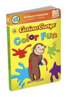LeapFrog Tag Junior Book Curious George Color Fun