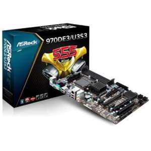  ASRock Intel H57 DDR3 800 AMD   AM3+ Motherboards 970DE3 