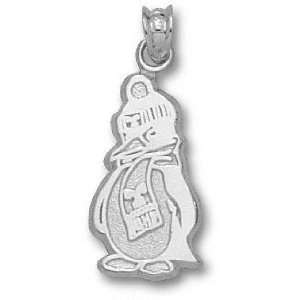  Youngstown State Penguins Solid Sterling Silver Penguin 
