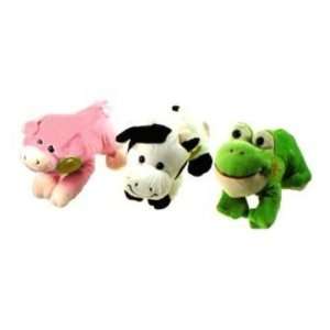  3 Asst Plush Farm Animals Case Pack 72 Toys & Games