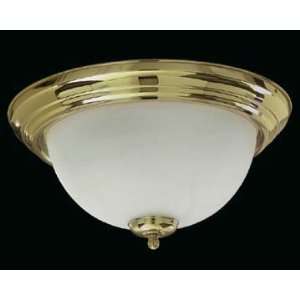 Quorum 3066 15 2 Decorative Ceiling Mount, Polished Brass Finish with 