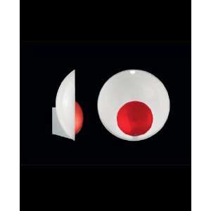  Shadow Wall Sconce D8 3093   white/red, 220   240V (for 