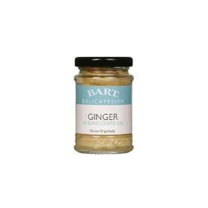 Bart Delicatesson Organic Ginger In Oil (Economy Case Pack) 3 Oz Jar 