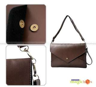 Women Vintage Envelope Leather Shoulder Bag Handbag 191  