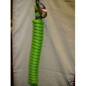  WEAVER LIME GREEN LEAD ROPE GRAPHITE SHOW TACK Sports 