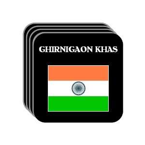  India   GHIRNIGAON KHAS Set of 4 Mini Mousepad Coasters 