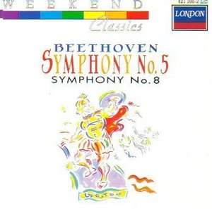 Beethoven Symphonies no 5 & 8 / Schmidt Isserstedt, 028942116627 
