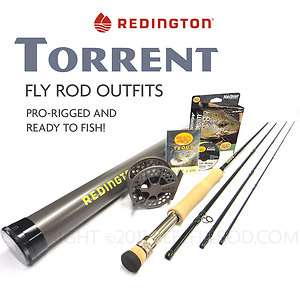 NEW REDINGTON TORRENT 890 4 8WT FLY ROD OUTFIT    