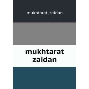  mukhtarat zaidan mukhtarat_zaidan Books