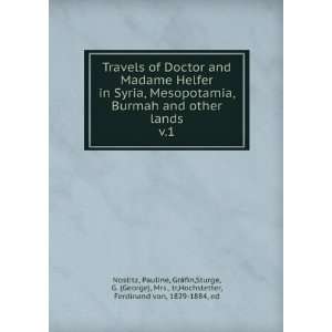  Travels of Doctor and Madame Helfer in Syria, Mesopotamia 