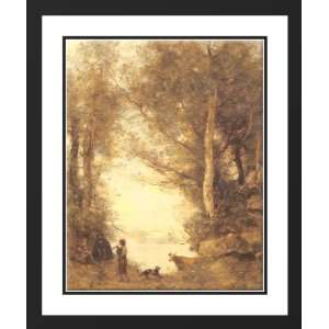  Le Joueur De Flute Du Lac DAlbano 20x23 Framed and Double 