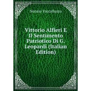  Vittorio Alfieri E Il Sentimento Patriotico Di G.Leopardi 