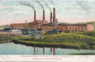   NY Worcester Salt Factory (WSF) Wyoming County Published by WSF  