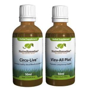  Native Remedies Vizu All Plus and Circu Live ComboPack 