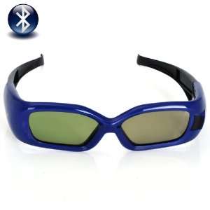  Bluetooth 3D Active Shutter Glasses Compatible with Active 3DTVs 