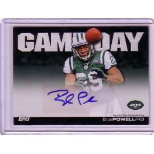    2011 Topps Game Day Autographs #GDABP Bilal Powell 