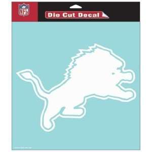  NFL Detroit Lions 8 X 8 Die Cut Decal