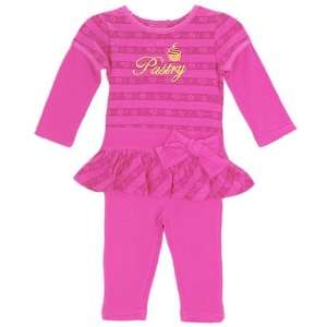  Slider Tunic & Leggings 2 Piece Outfit (Sizes 0M   9M)   pink, 0 3mos
