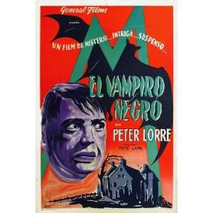  El vampiro negro Movie Poster (11 x 17 Inches   28cm x 