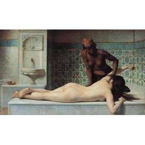  Massage, Scene De Hamman    Print