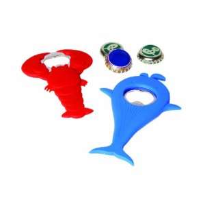  DCI Party Animals Bottle Openers, Assorted Whale and 