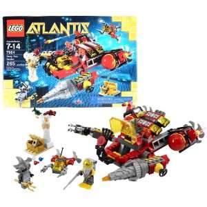  Lego Year 2011 Atlantis Series 8 Inch Long Vehicle Set 