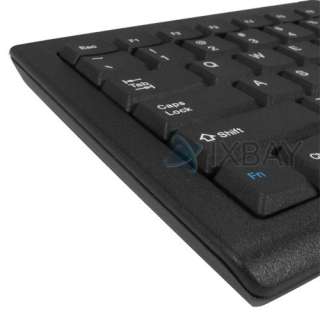 USB Wired Keyboard With Built in Touchpad Mouse Win7  