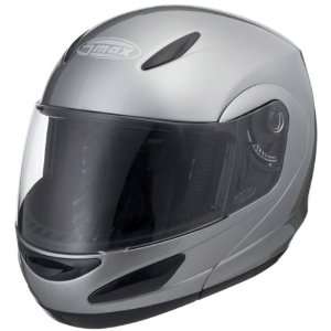  Gmax 44S Modular Helmet   Silver Medium 