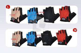 New Pro Fingerless Cycling Racing Bike Gloves Pad DB088  