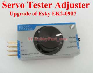 Servo Tester Adjuster Upgrade Of Esky 000504 EK2 0907  